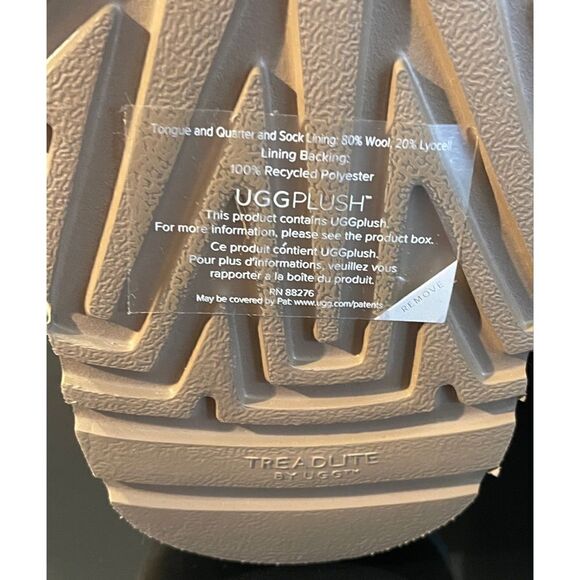 UGG Neumel Natural Canvas Ankle Boots Off White Men’s Sz 12 (1117613) NWOB main image 4
